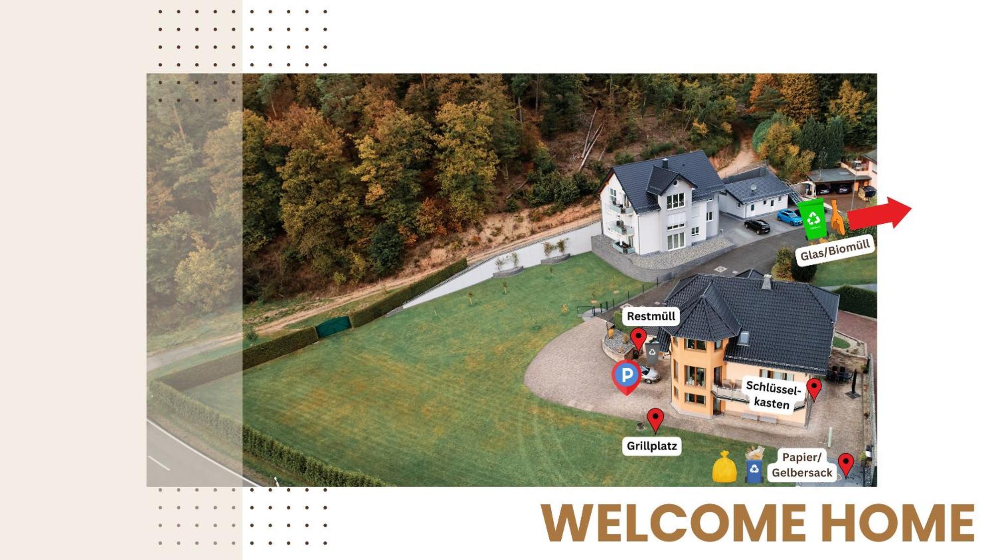Deluxe - Nationalpark - Gross, Erholsam, Familienfreundlich, Extras Apartment Ellweiler ภายนอก รูปภาพ